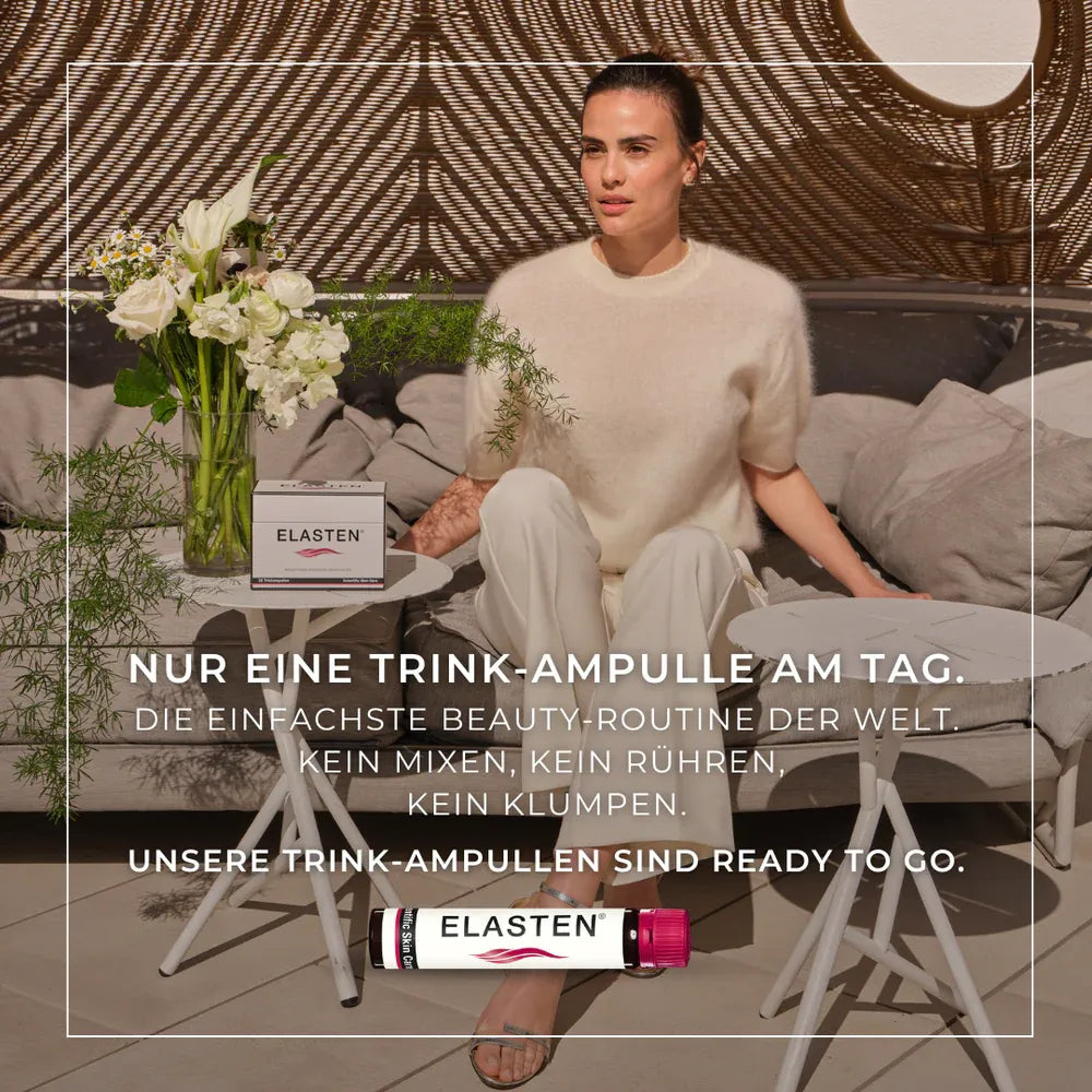 Nước Uống Collagen ELASTEN® Hỗ Trợ Cấp Ẩm, Tăng Độ Săn Chắc & Ngăn Ngừa Lão Hóa Da (Hộp 28 Ống)