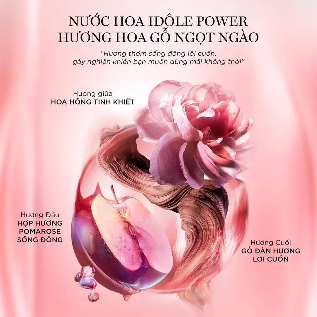 Nước Hoa Nữ Lancôme Idôle Power L'Eau De Parfum Intense (100ml) - Hương Gỗ Hoa Quyến Rũ & Hiện Đại