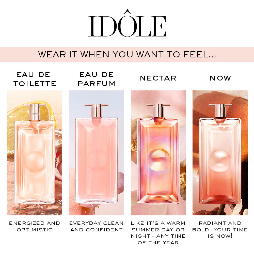 Lancôme Idôle EDT 25ml/50ml/100ml – nước hoa nữ chính hãng (cảm nhận hương)