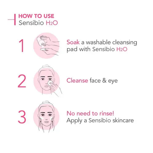 Nước Tẩy Trang Bioderma Sensibio H2O Nắp Hồng
