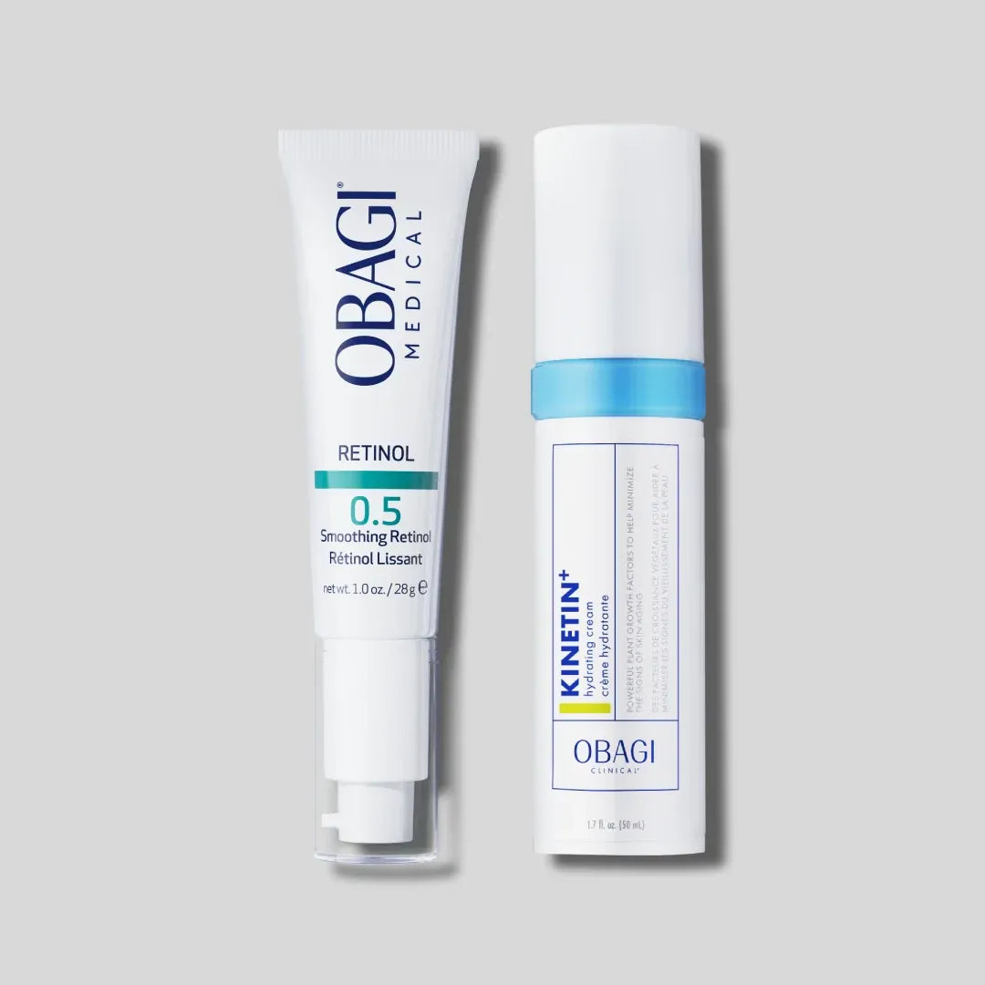 Bộ Đôi Tái Tạo & Phục Hồi Da Retinol 0.5 & Kinetin Obagi