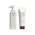 Bộ Làm Sạch 2 Bước Shiseido gồm dầu tẩy trang Perfect Cleansing Oil 180ml và sữa rửa mặt Deep Cleansing Foam 125ml
