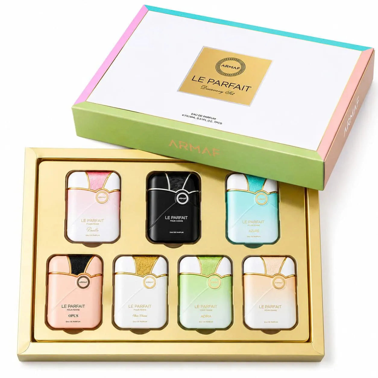 Bộ Quà Tặng Nước Hoa Armaf Le Parfait Miniature Discovery Set (7 x 15ml)