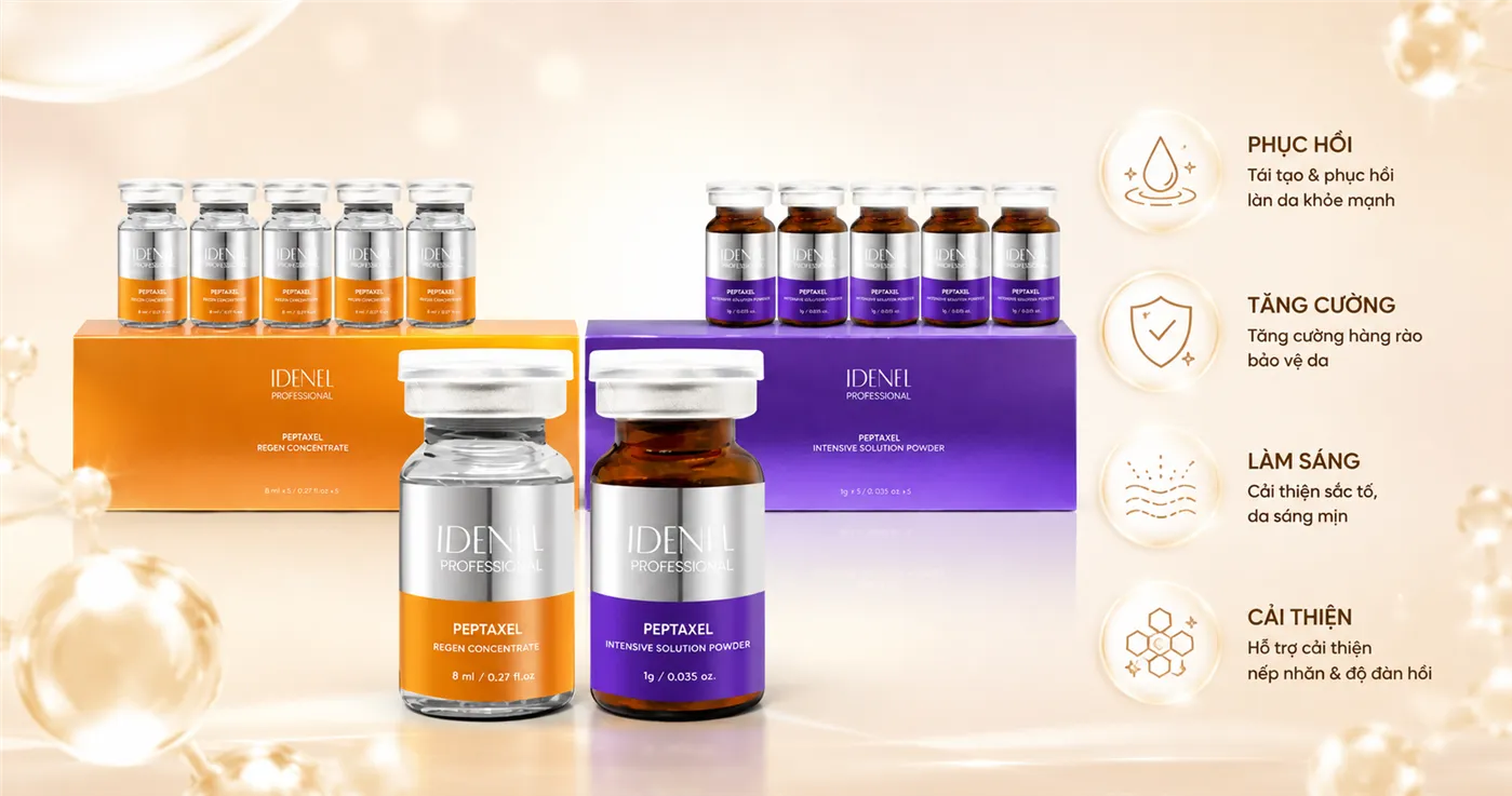 Combo Vi Kim Peptaxel Altum™ Tím + Cam – Chống Lão Hóa & Phục Hồi Chuyên Sâu