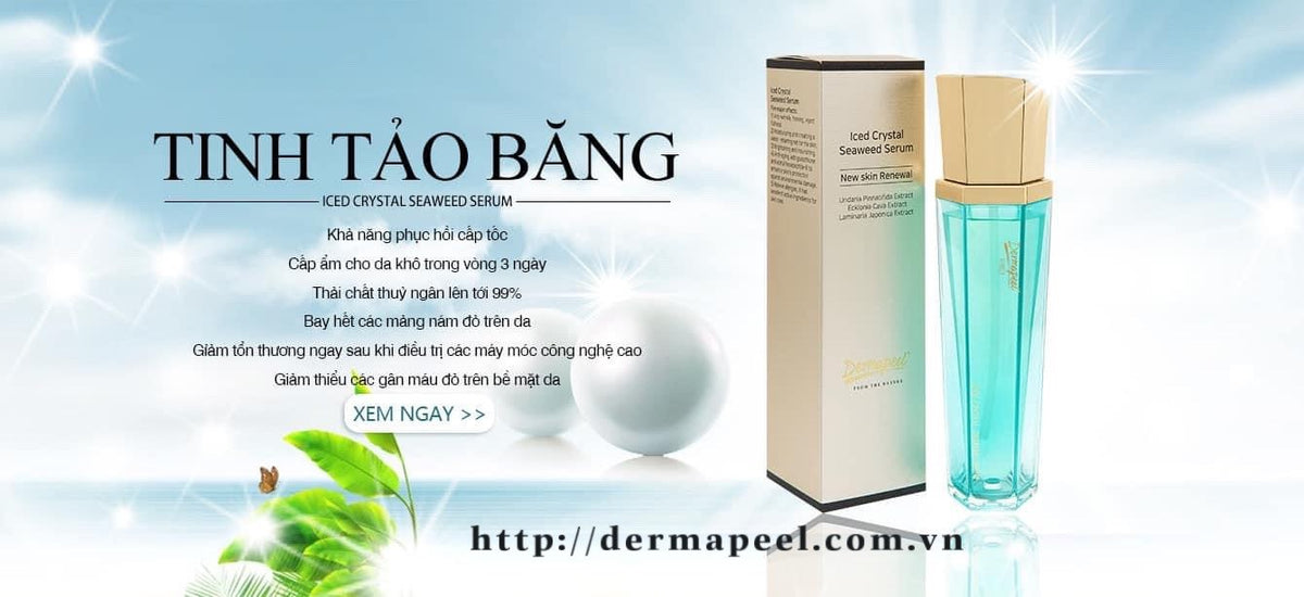 Tinh Tảo Băng Dermapeel 100ml, cận chai