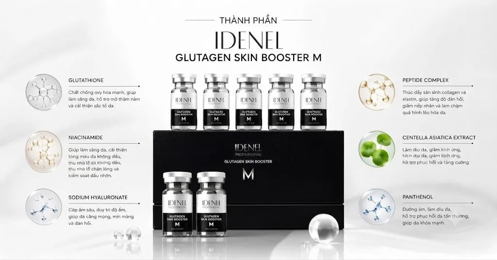 Glutagen IDENEL – Dưỡng Chất Chăm Sóc Da Chuyên Sâu Từ Hàn Quốc