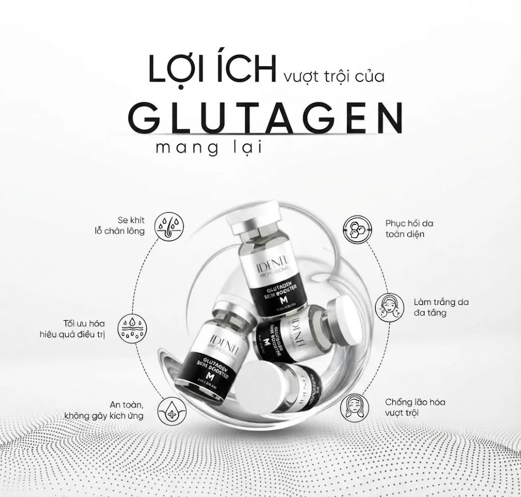 Glutagen IDENEL – Dưỡng Chất Chăm Sóc Da Chuyên Sâu Từ Hàn Quốc