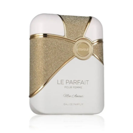 Nước hoa Armaf Le Parfait Mon Amour Pour Femme EDP 100ml, chai trên nền trắng