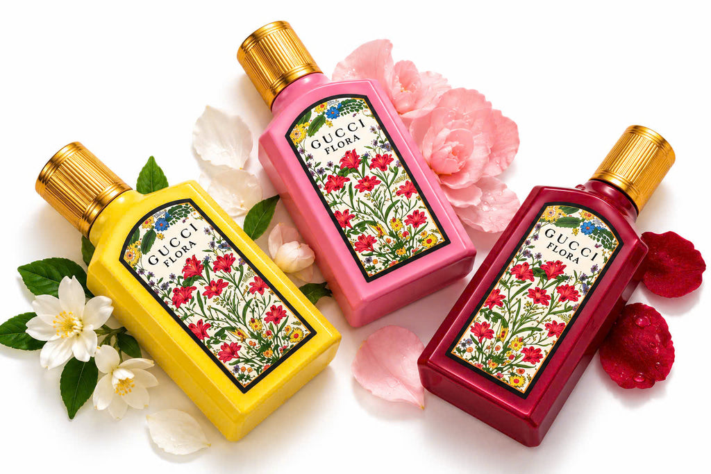 Set quà 20/10 nước hoa Gucci Flora 3 x 5ml