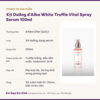 Thông tin sản phẩm xịt dưỡng d'Alba White Truffle Vital Spray Serum 100ml