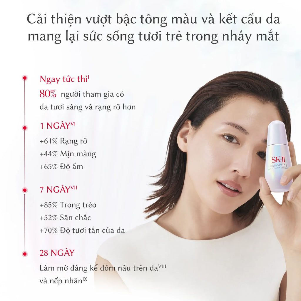 Tinh Chất Dưỡng Sáng Da Đều Màu SK-II GenOptics Infinitaura Essence 50ml