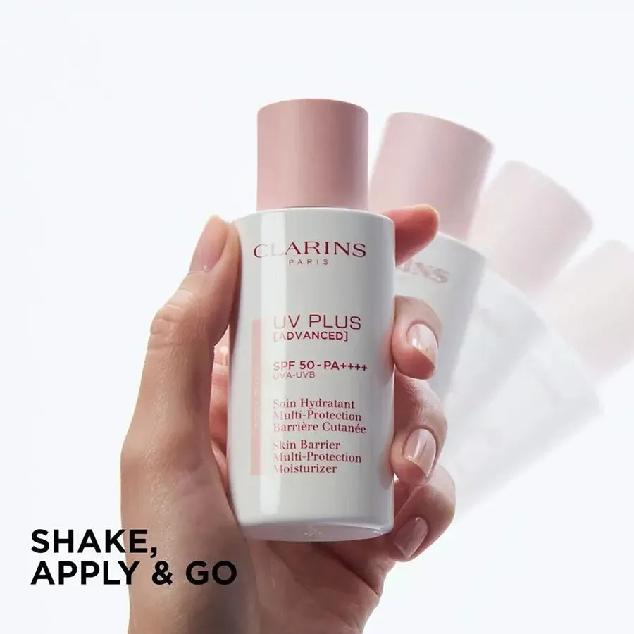 Kem Chống Nắng Nâng Tông Da Clarins UV Plus Advanced Rosy Glow SPF50/PA++++ (50ml)