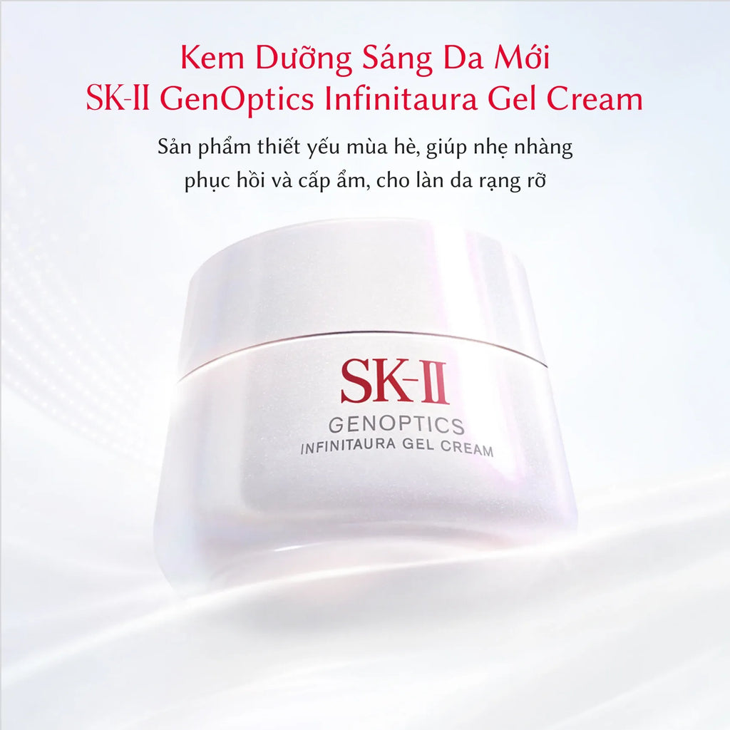 Kem Dưỡng Trắng Da SK-II Genoptics Infinitaura Gel Cream 50g