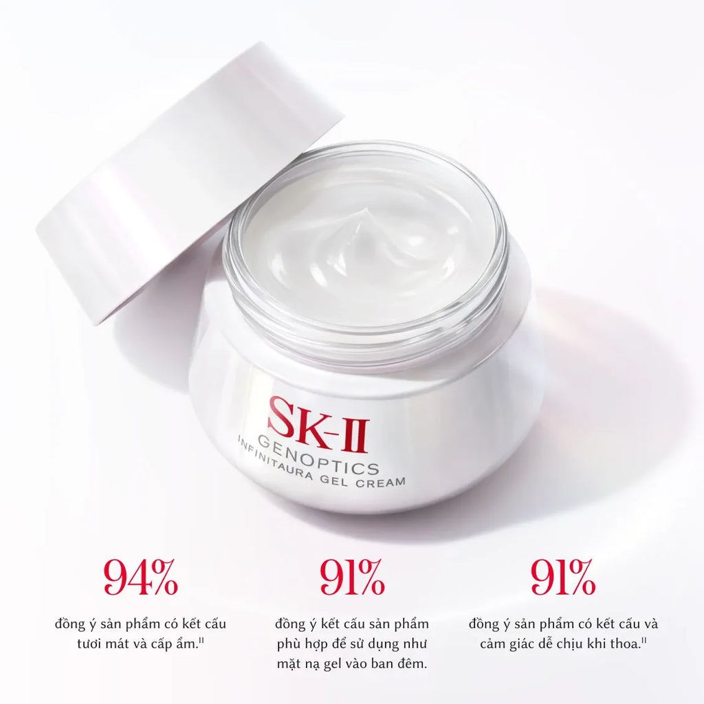 Kem Dưỡng Trắng Da SK-II Genoptics Infinitaura Gel Cream 50g