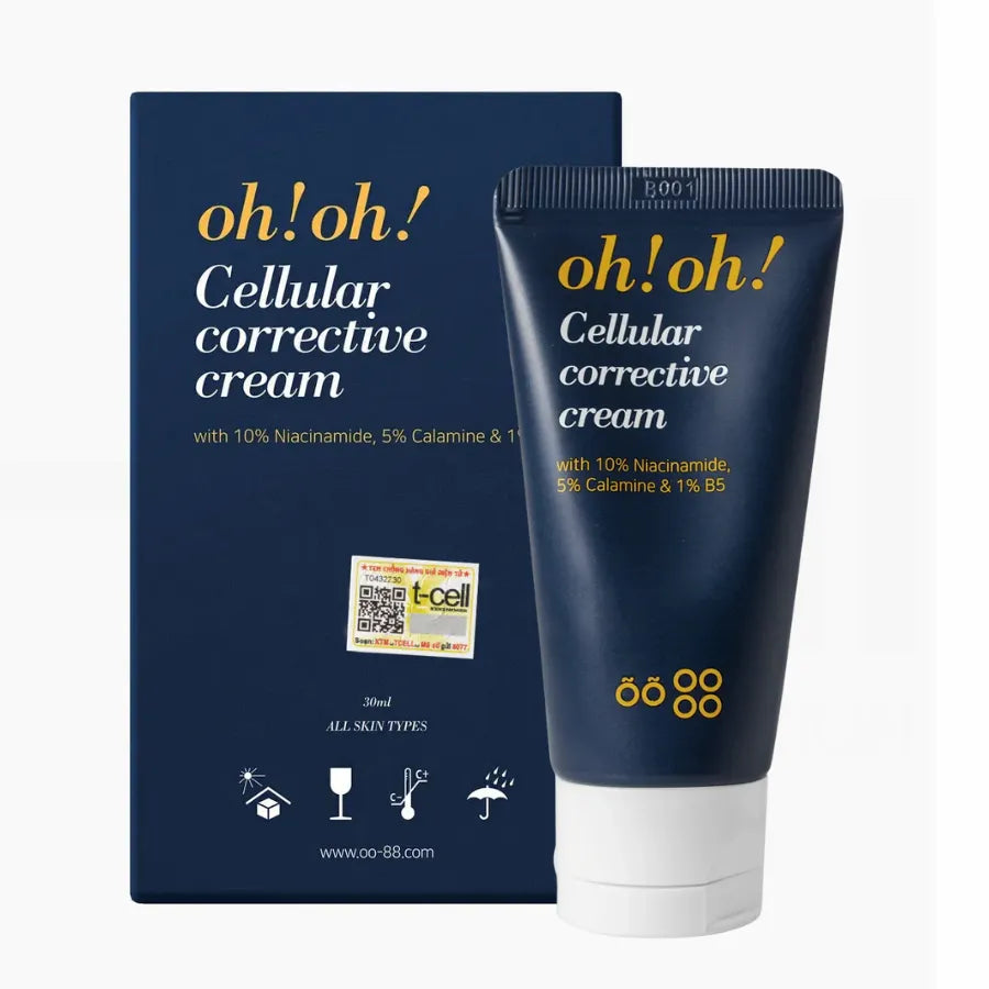 Kem Dưỡng Ẩm Phục Hồi & Làm Sáng Cho Da Mụn oh!oh! Cellular Corrective Cream (30ml)