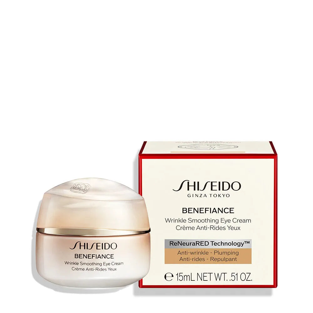 Kem Dưỡng Mắt Giảm Nếp Nhăn & Dưỡng Ẩm Chuyên Sâu Shiseido Benefiance Wrinkle Smoothing Eye Cream N 15ml