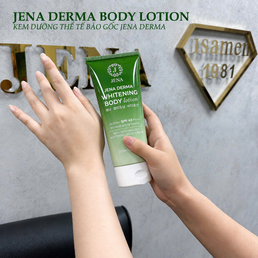 Kem Dưỡng Trắng Bật Tông Jena 200ml – Jena Whitening Body Lotion