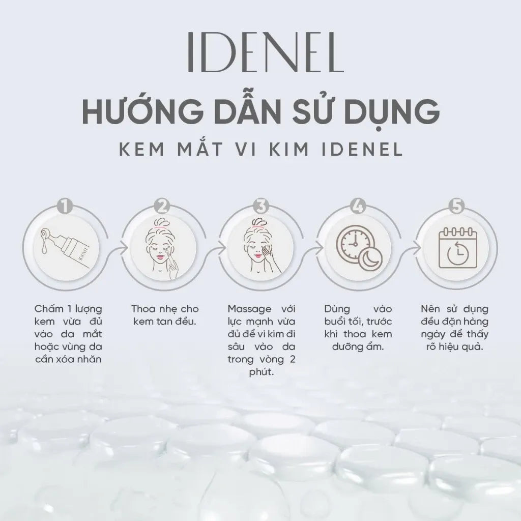 Kem Mắt Vi Kim Sinh Học IDENEL Revitalizing Eye Cream (15ml)