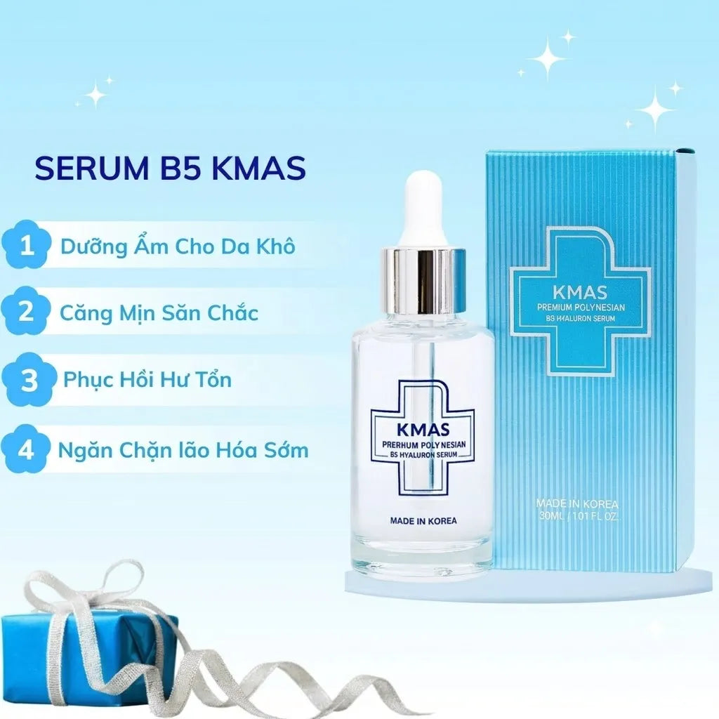 Tinh Chất Cấp Ẩm & Hỗ Trợ Phục Hồi Da KMAS Premium Pro Vitamin B5 Hydra Serum 60ml