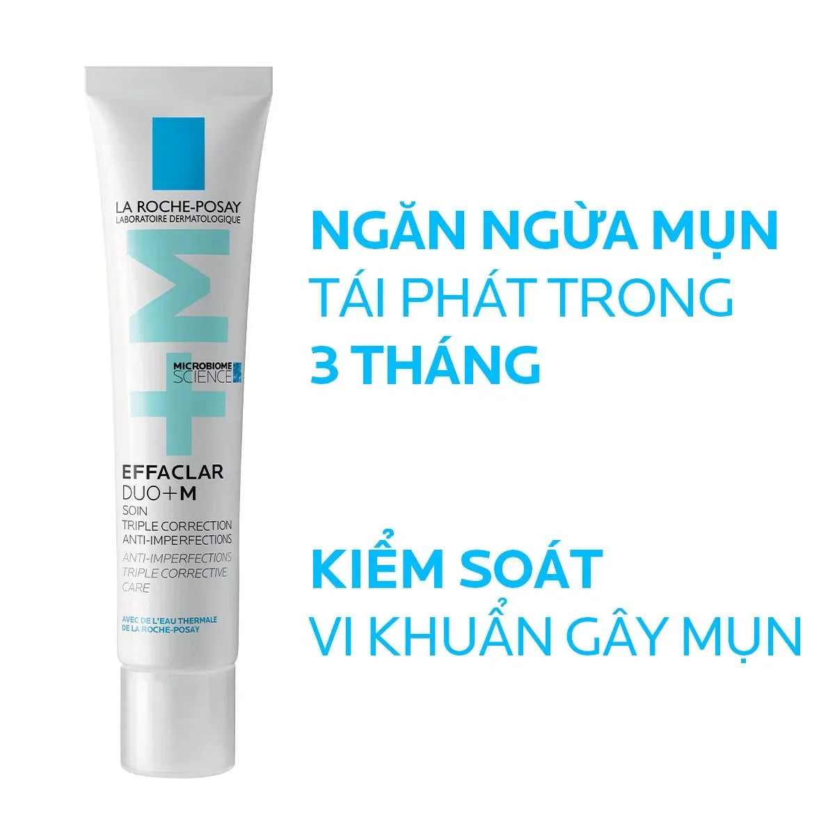 Kem Dưỡng Giảm Mụn La Roche-Posay Effaclar Duo+M