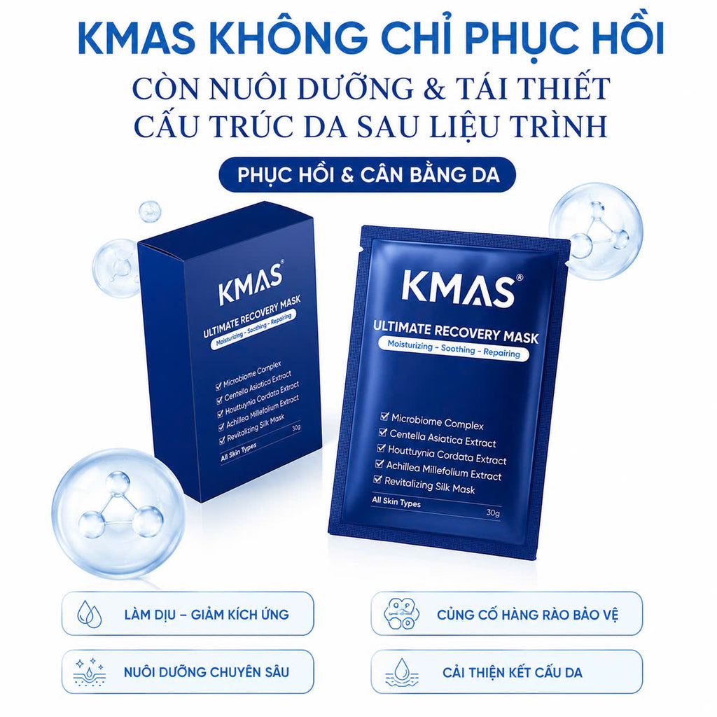 Mặt Nạ Phục Hồi Da Chuyên Sâu KMAS Ultimate Recovery Mask (30g)