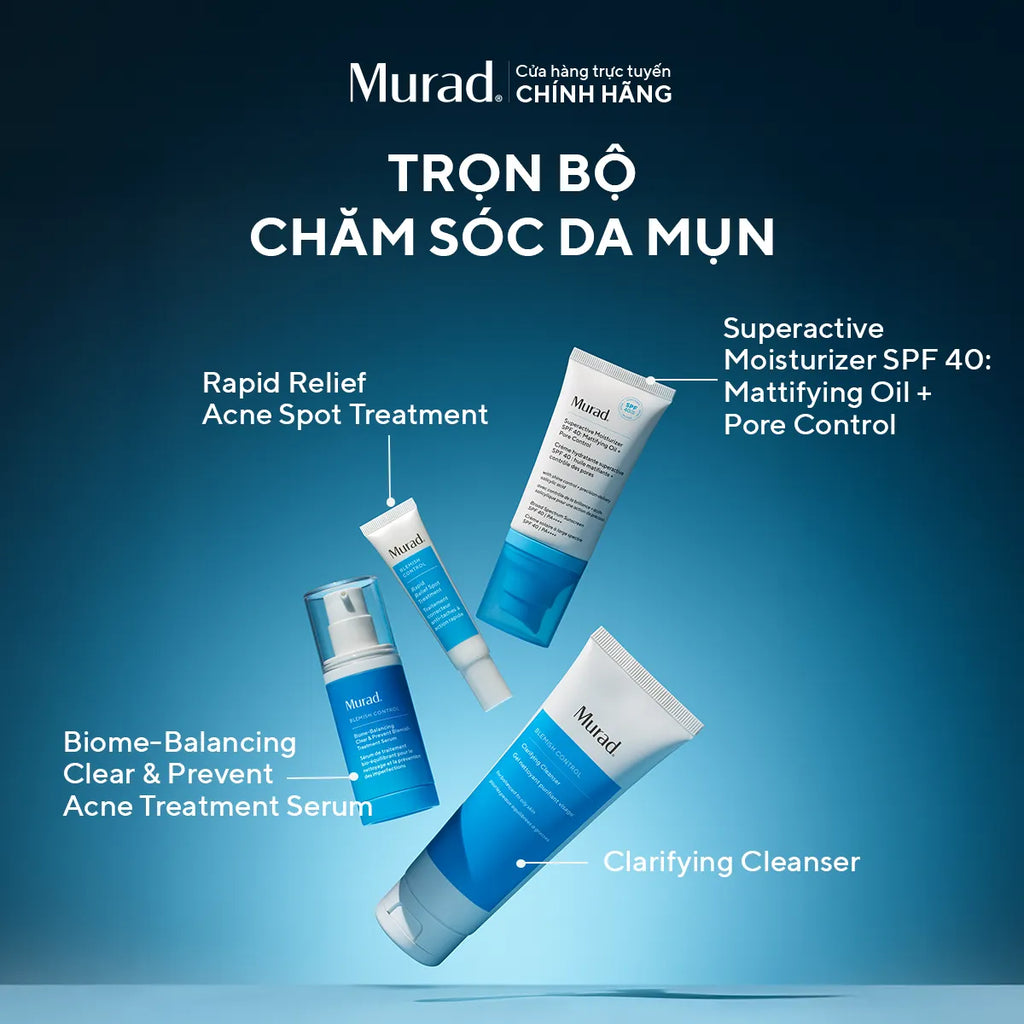 Gel Chấm Mụn Giảm Sưng Viêm Murad Rapid Relief Acne Treatment 15ml