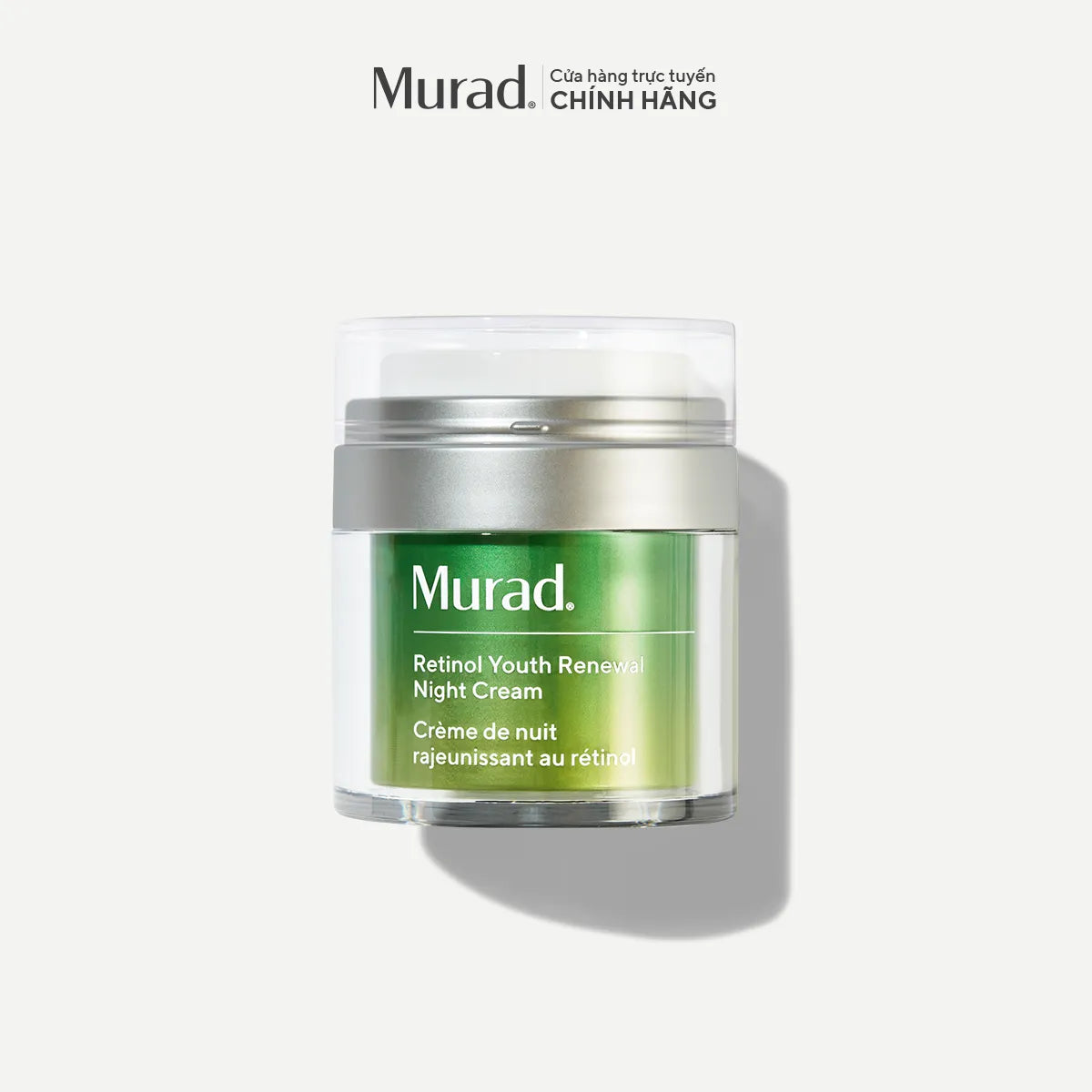 Kem Dưỡng Đêm Retinol Giúp Da Mịn Màng & Mờ Nếp Nhăn Murad Retinol Youth Renewal Night Cream 50ml