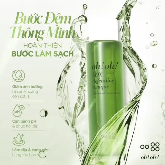 Nước Cân Bằng pH oh!oh! EOX Defending Tonique 150ml