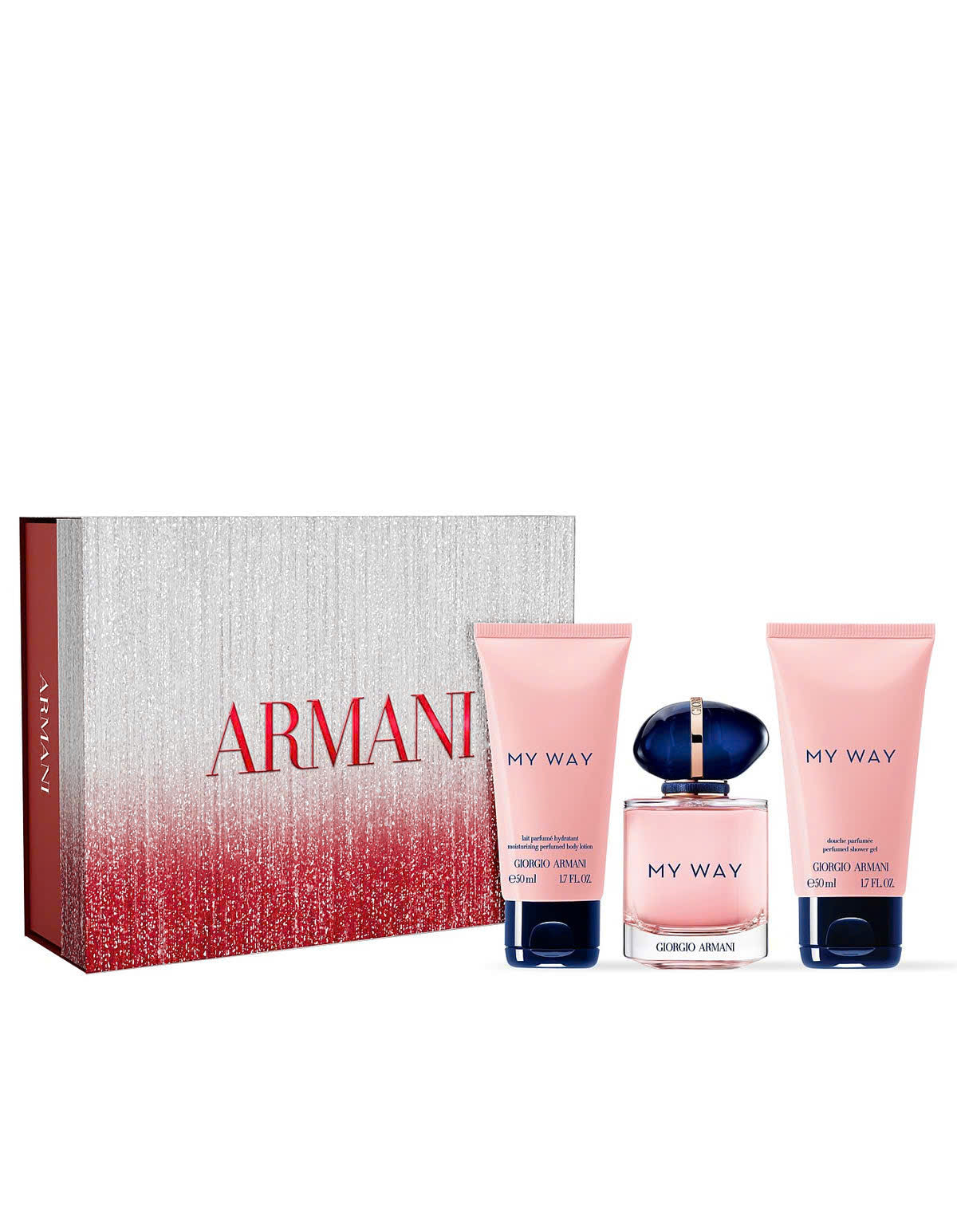 Bộ quà Giorgio Armani My Way gồm nước hoa 50ml, dưỡng thể 50ml và sữa tắm 50ml