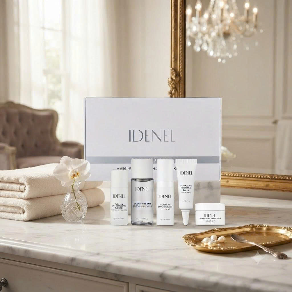 Bộ Chăm Sóc Da Chuyên Sâu IDENEL Skincare Kit (Trọn Bộ 5 Sản Phẩm Trải Nghiệm 7 Ngày)