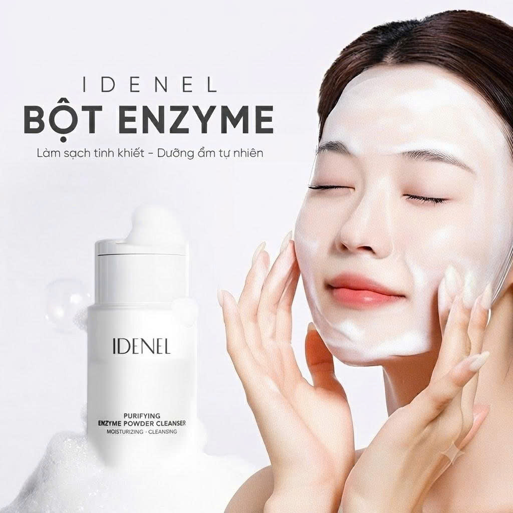 Bột Enzyme Làm Sạch Thanh Lọc Da IDENEL (60g)