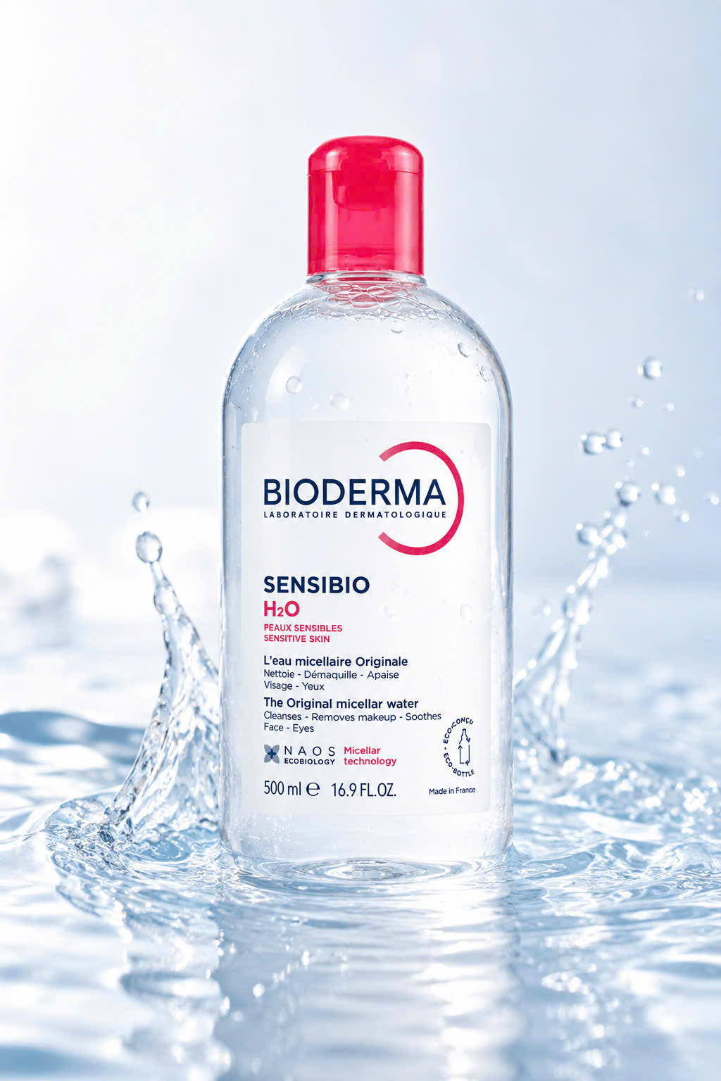 Nước Tẩy Trang Dành Cho Da Nhạy Cảm Bioderma Sensibio H2O