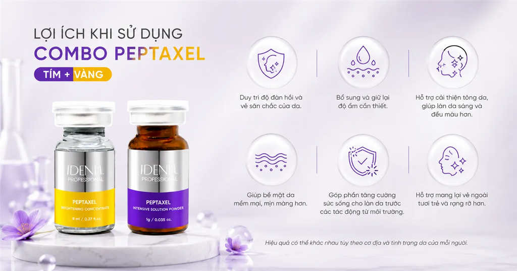 Combo Vi Kim Peptaxel Altum™ Tím + Vàng – Chống Lão Hóa & Làm Sáng Da Chuyên Sâu