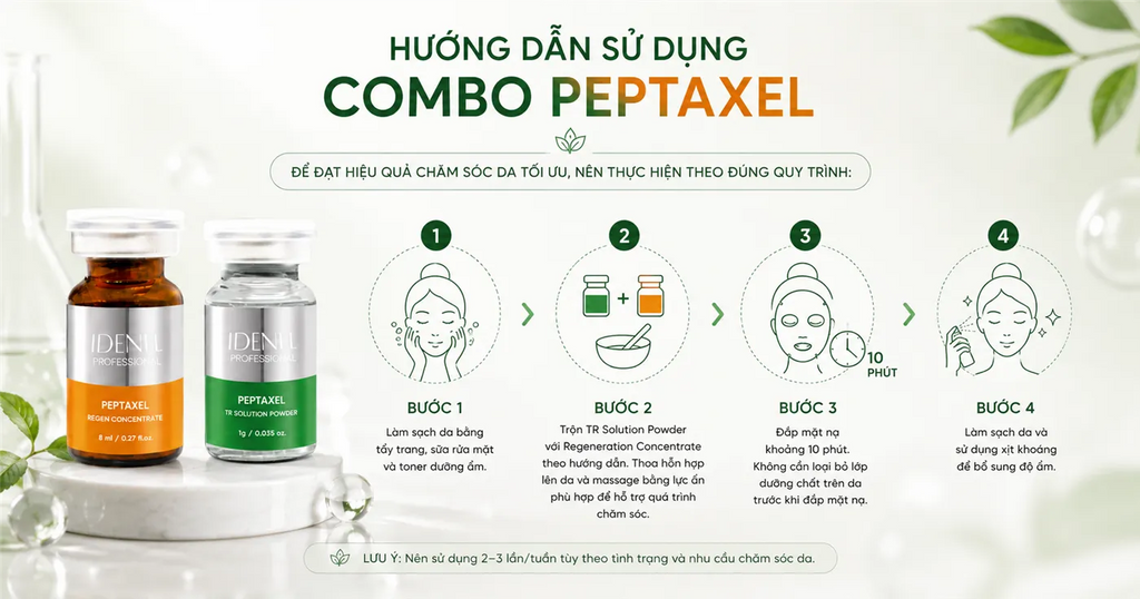 Combo Vi Kim Peptaxel Altum™ Xanh + Cam – Da Hỗn Hợp Thiên Dầu & Nhạy Cảm