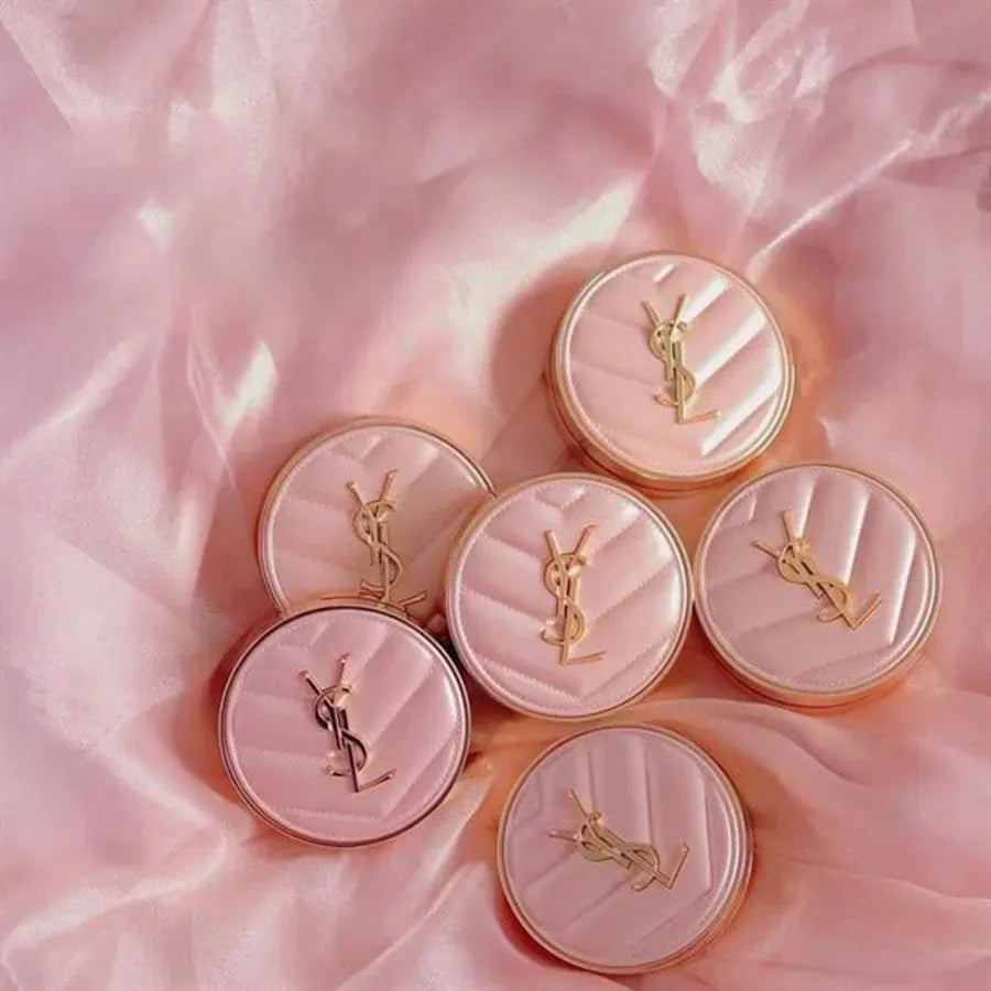 Phấn Nước YSL Touche Éclat Glow Pact Cushion Limited (Vỏ Da Hồng 12g)