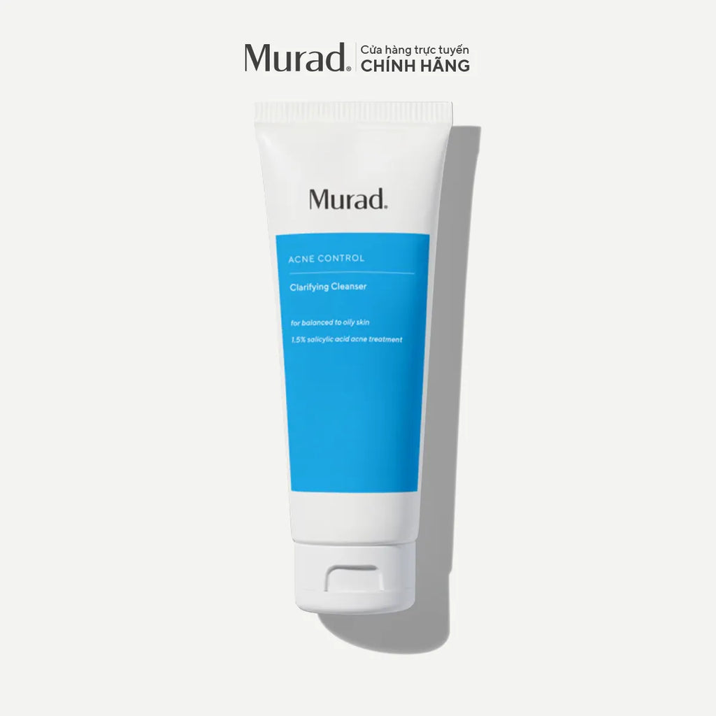 Sữa Rửa Mặt Gel Làm Sạch & Ngừa Mụn Murad Clarifying Cleanser (148ml)