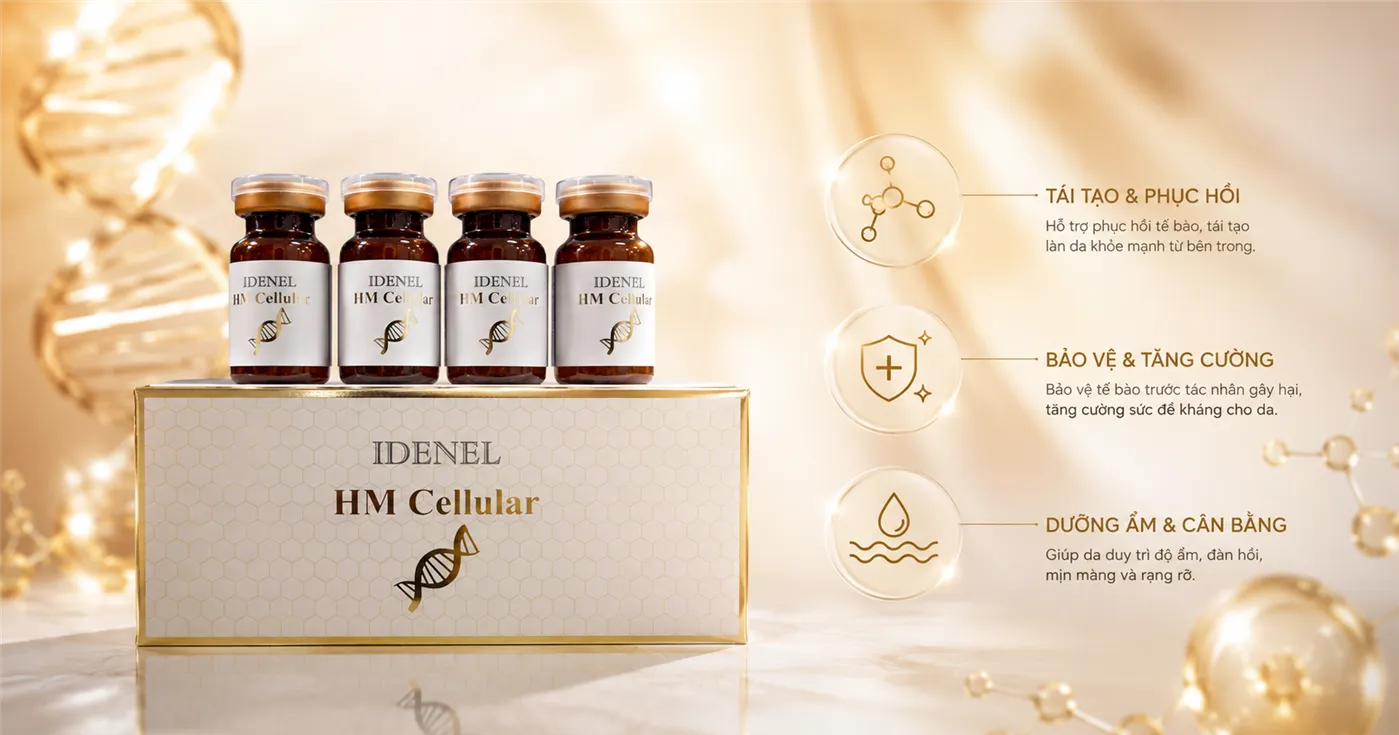 Tinh Chất HM Cellular SR Biotek – Chăm Sóc Chuyên Sâu Da Nhạy Cảm & Sau Liệu Trình