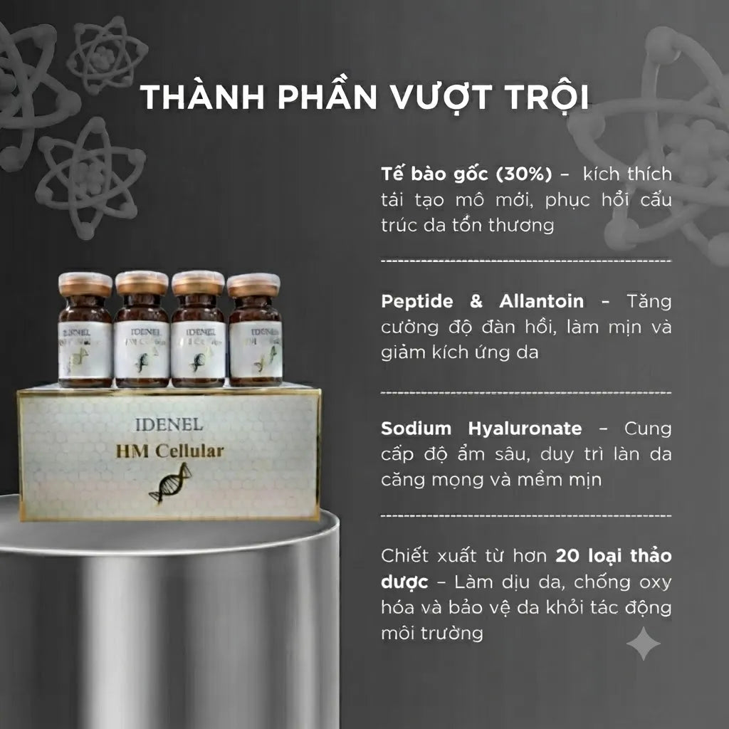 Tinh Chất HM Cellular SR Biotek – Chăm Sóc Chuyên Sâu Da Nhạy Cảm & Sau Liệu Trình