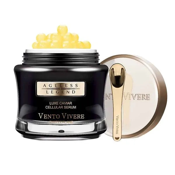 Vento Vivere Luxe Caviar Cellular Serum 30g – Kem Dưỡng Tinh Chất Trẻ Hóa & Dưỡng Sáng Da