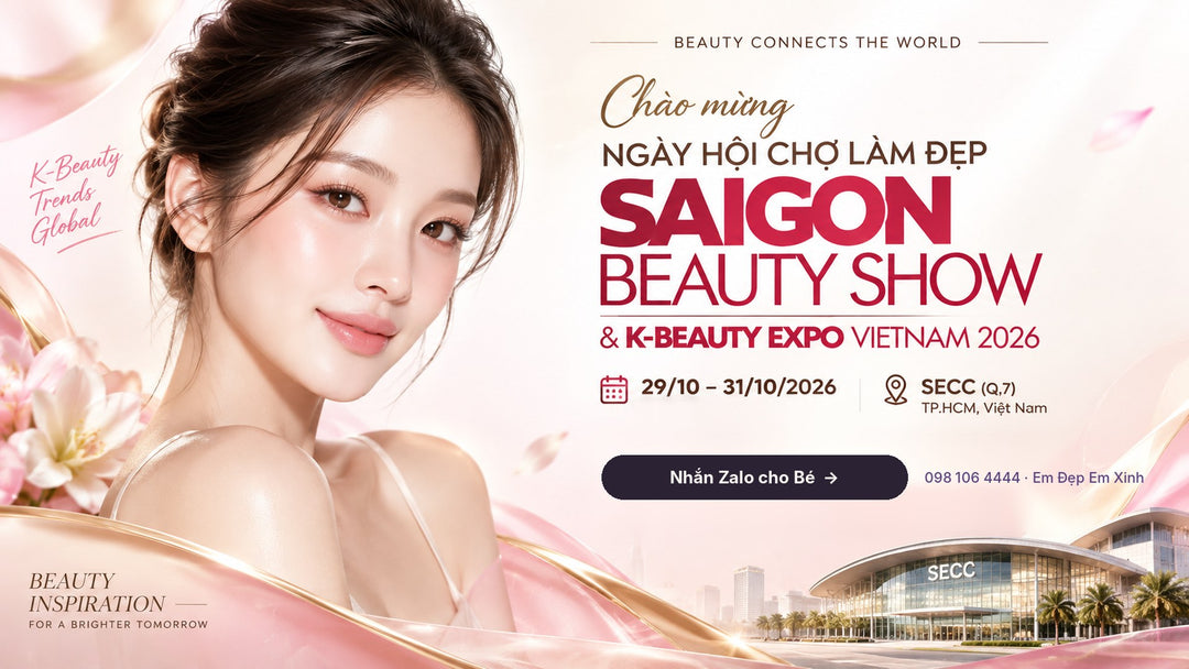 Điện thoại nhắn tin tư vấn bên cạnh mỹ phẩm