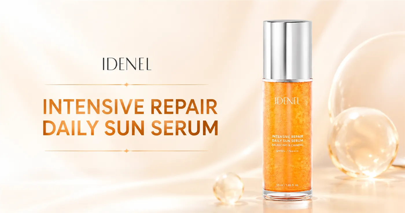Serum Chống Nắng Noãn Cá Hồi – IDENEL Intensive Repair Daily Sun Serum SPF50+ PA++++ 50ml