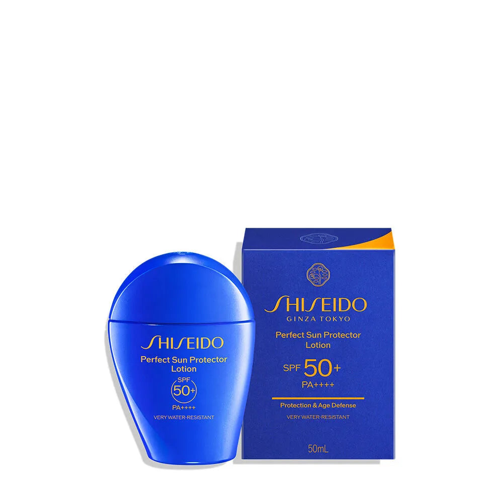 Sữa Chống Nắng Dưỡng Ẩm Thách Thức Tia UV Shiseido Perfect Sun Protector Lotion SPF50+/PA++++ 50ml
