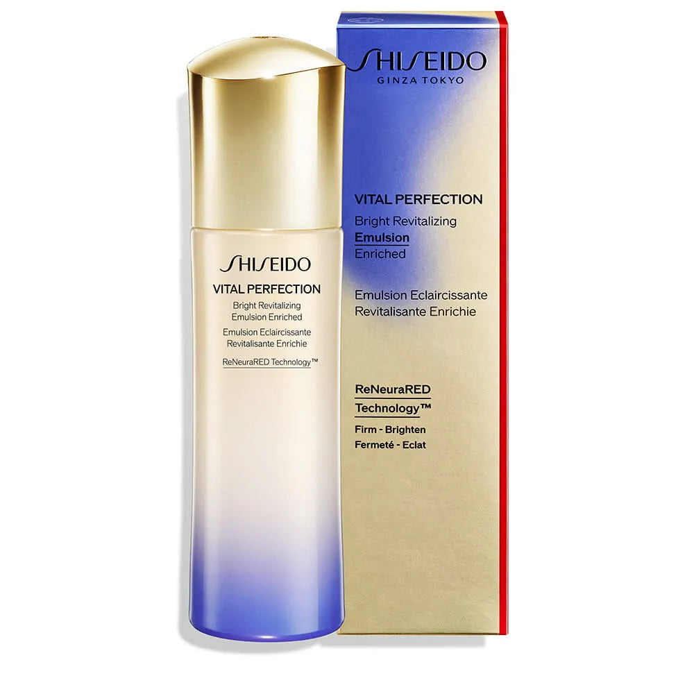 Sữa Dưỡng Ẩm & Cải Thiện Dấu Hiệu Lão Hóa Shiseido Vital Perfection Bright Revitalizing Emulsion Enriched 100ml