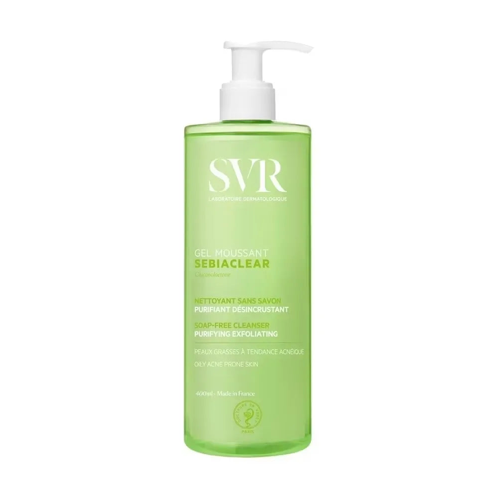 Gel Rửa Mặt Làm Sạch Bã Nhờn & Giảm Mụn SVR Sebiaclear Gel Moussant