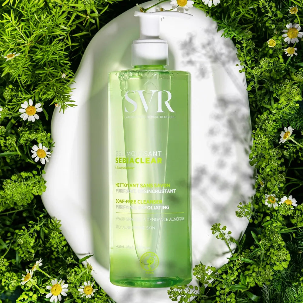 Gel Rửa Mặt Làm Sạch Bã Nhờn & Giảm Mụn SVR Sebiaclear Gel Moussant