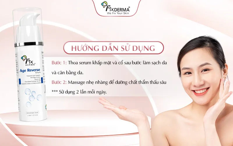 Tinh Chất Hỗ Trợ Giảm Nếp Nhăn & Trẻ Hóa Da Fixderma Age Reverse Serum (30ml)