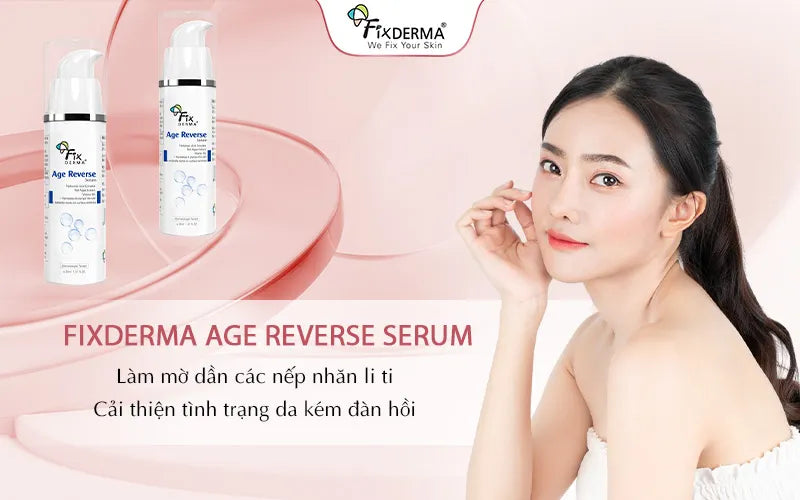 Tinh Chất Hỗ Trợ Giảm Nếp Nhăn & Trẻ Hóa Da Fixderma Age Reverse Serum (30ml)