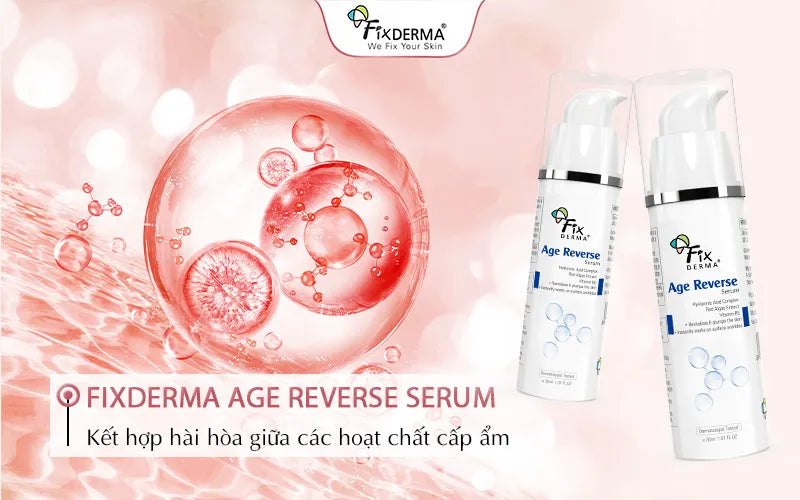Tinh Chất Hỗ Trợ Giảm Nếp Nhăn & Trẻ Hóa Da Fixderma Age Reverse Serum (30ml)