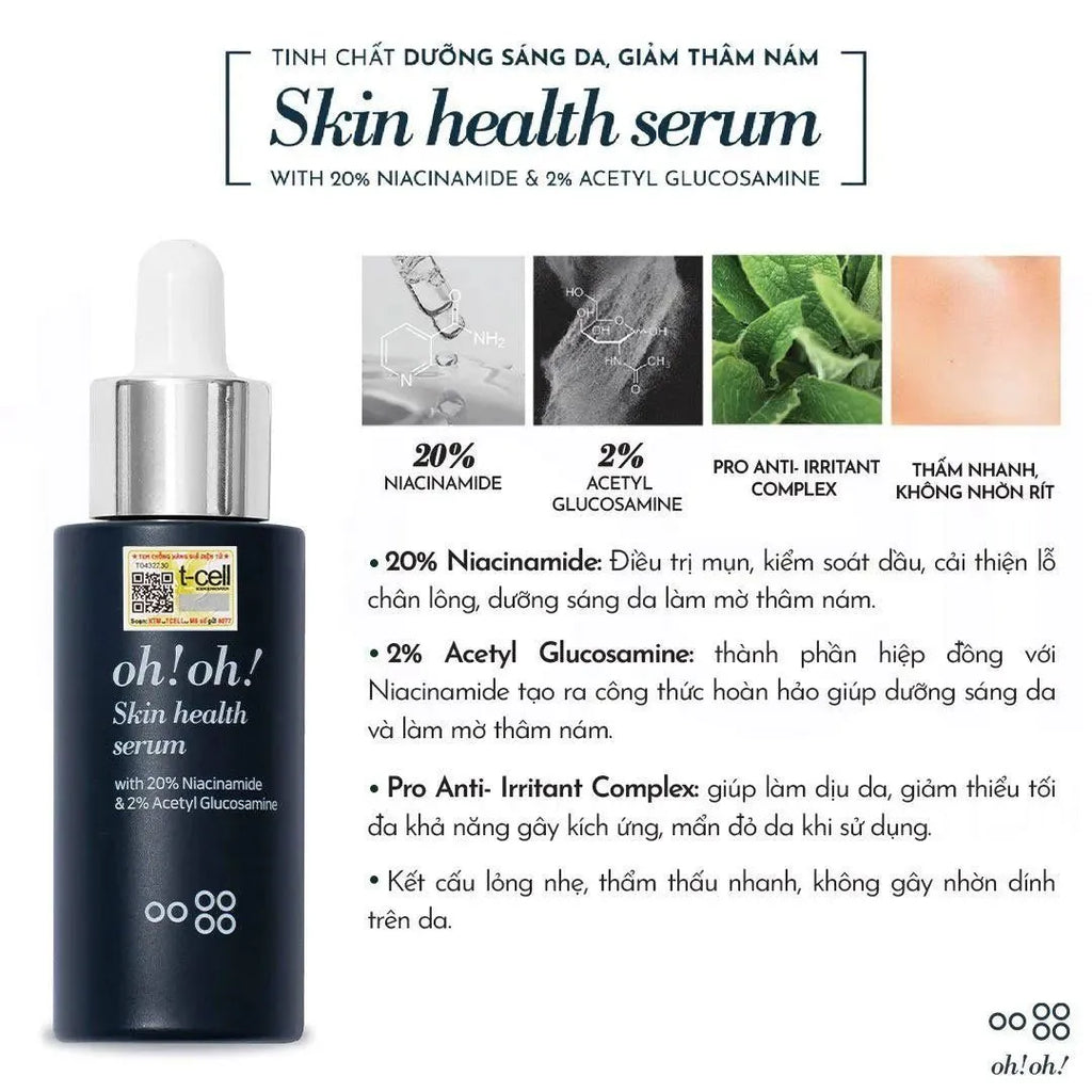 Tinh Chất oh!oh! Skin Health Serum