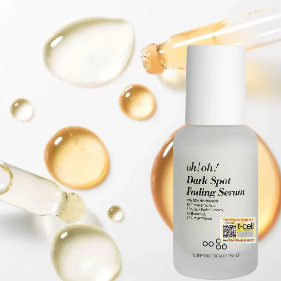 Tinh Chất Hỗ Trợ Mờ Thâm Nám & Chống Lão Hóa oh!oh! Dark Spot Fading Serum (30ml)